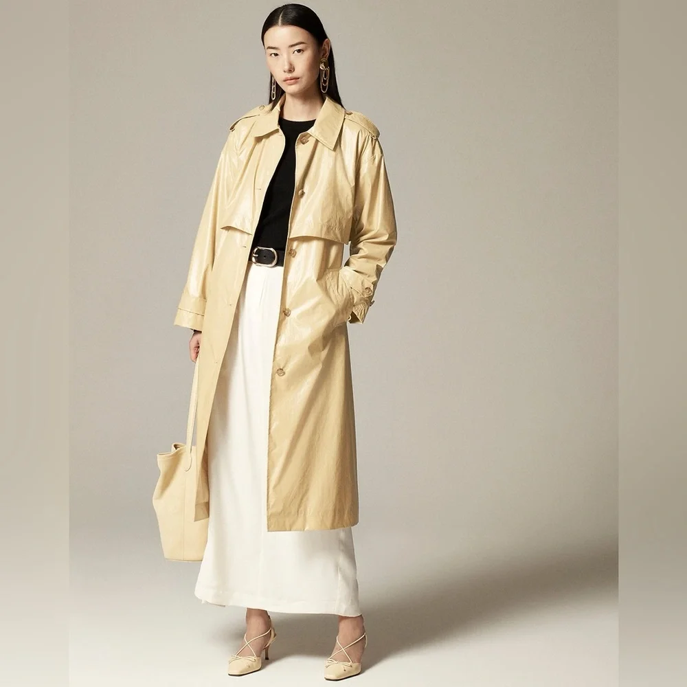 J.Crew Rain-or-shine trench coat CI112